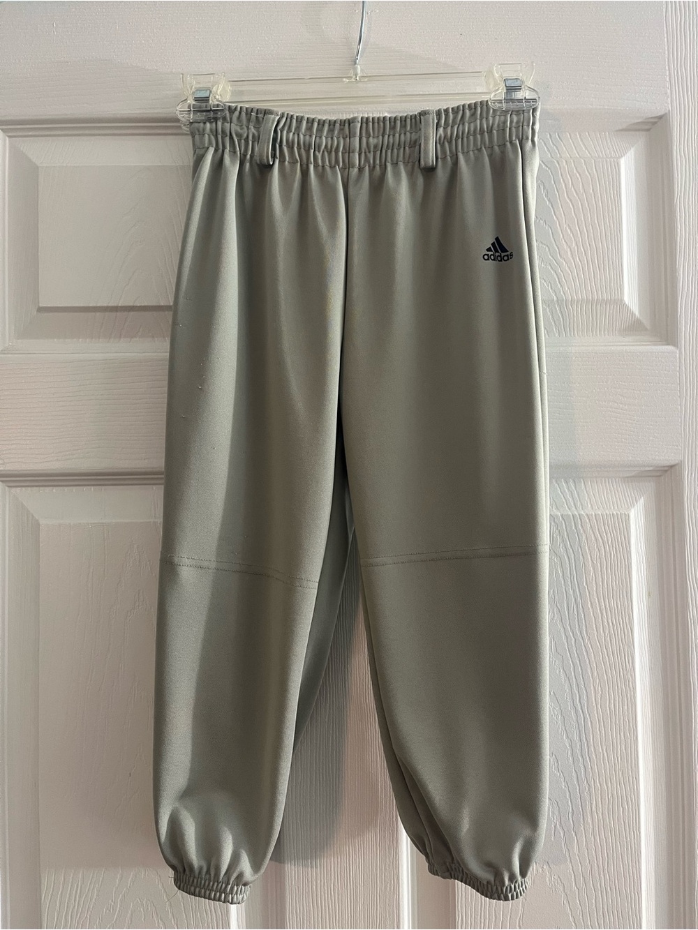 Adidas Youth Boys Baseball Pants Gray Size S